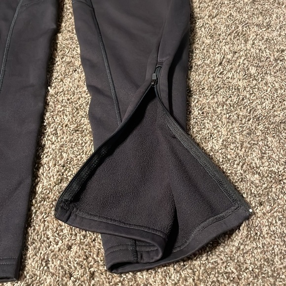 Womens Nike therma-fit fleece lined pants size small gray - Picture 3 of 7